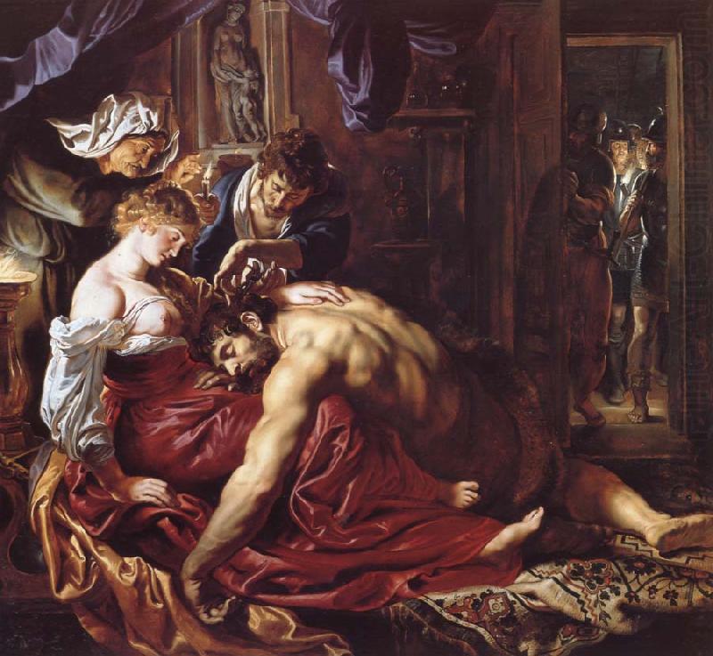 Samson and Delilah, Peter Paul Rubens